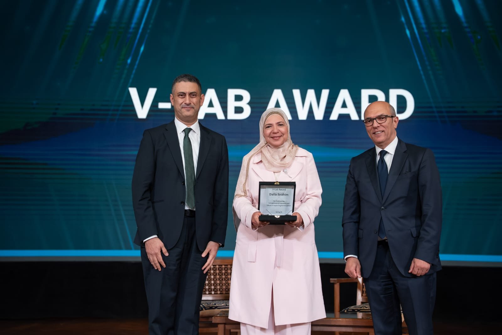 داليا إبراهيم تحصد جائزة AUC Venture Lab تقديراً لدورها في تطوير ريادة الأعمال