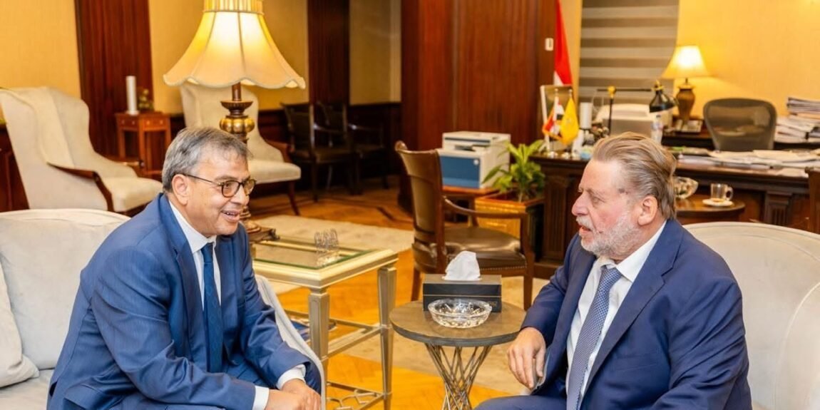 محافظ البنك المركزي المصري يبحث مع نظيره التونسي أوجه التعاون المشترك بين الجانبين