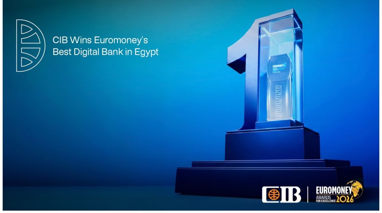 البنك التجاري الدولي CIB يحصد جائزة أفضل بنك رقمي في مصر