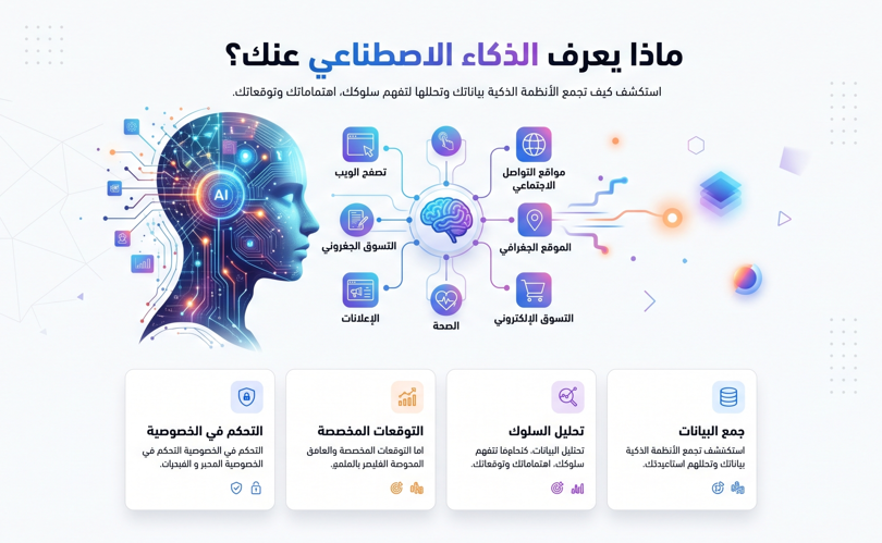 ماذا يعرف الذكاء الاصطناعي عنك حقًا